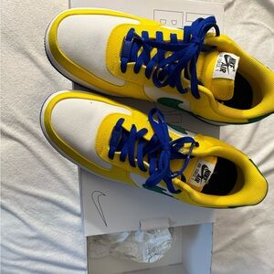 Size 12 Custom shoes Brazil color